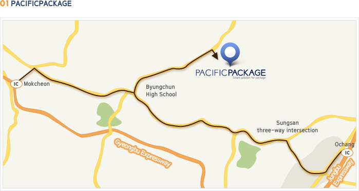 PACIFICPACKAGE Cheonan business site